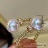 Explosión transfronteriza moda femenina anillo abierto de perlas entorchadas ajustable moda clásico esencial