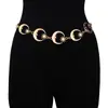 Cadena de Cintura con Colgante de Metal Elegante Transfronterizo Nueva Moda Tendencia Cadena para el Cuerpo de Chica Popular Cadena de Cinturón para Vestido