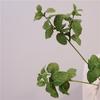 Folha de imitação folha de menta arranjo de flores material para layout de lobby de hotel adereços de fotografia de planta verde parede de plantas DIY feita à mão