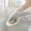 Pvc limpeza doméstica escova mágica luvas de lavar louça antiderrapante isolamento térmico descontaminação escova durável panela escova de borracha escova resistente ao desgaste sapatos