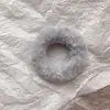 Elástico de cabelo de pelo sintético de coelho de alta elasticidade 2023 novo estilo coreano banda elástica dopamina para acessório de cabelo de rabo de cavalo feminino atacado