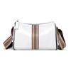Bolso de Mujer de Cuero Genuino Transfronterizo 2022 Nueva Moda Simple Gran Capacidad Hombro Bandolera Bolso Almohada de Cuero Vacuno de Capa Superior