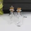 Garrafa de Desejos Criativa DIY Garrafa de Vidro Mini Rolha de Cortiça Garrafa de Derivação para Desejos Artesanato Ornamento Pingente