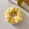 Novas Faixas de Cabelo Outono e Inverno para Mulheres, Scrunchies de Pelúcia Fofos, Elásticos de Cabelo, Acessórios de Cabelo Ursinho Jk, Acessórios de Cabeça Estilo Coreano, Cordas de Cabelo Atacado
