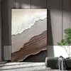Textura Abstracta Vestíbulo Pintura al Óleo Pintada a Mano Pared de Fondo de Sofá Minimalista Moderno Pintura Decorativa para Pasillo Minimalista