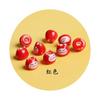 Accesorios para joyería DIY casa de gato gato de la suerte cuentas sueltas cadena para teléfono móvil cuentas de cerámica colorido año de nacimiento del gato seguro