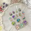 Pintura al óleo Ins Flor de Perla Incrustada Palacio Colgante Marco de Fotos Pulsera Hecha a Mano DIY Collar Collar de Perlas Accesorios