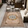 Alfombra de Estilo Chino Nuevo Sala de Estar Alfombra para Mesa de Centro de Estilo Chino Lavable a Máquina Estudio en Casa Dormitorio Alfombra Completa de Noche