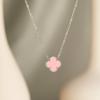 Pulsera Grande de Acero de Titanio de 15 mm Trébol de Cuatro Hojas Doble Cara Cinco Flores Celebridad de Internet Chapada en Oro de 18K No Se Desvanece Lujo Accesible Estilo Caliente Transfronterizo para Mujer