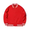 Cárdigan de Punto de Alta Calidad Transfronterizo para Otoño e Invierno Ropa de Trabajo Corporativa Personalizada Chaqueta de Béisbol de Marca de Moda para Hombre