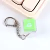 Dispositivo de eje de prueba mérito más una llave llavero luminoso acumulador de llaves colgante tapa de llave electrónica botón juego de descompresión