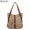 Amazon Explosions Factory Direct Casual Canvas Handbag Vintage Cotton Shoulder Bag Bolsa de Viagem Bolsa Feminina