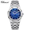 Reloj para Hombre CHENXI Amanecer Explosiones Transfronterizas Tendencia de Moda Roble Reloj para Hombre Luminoso Impermeable Correa de Acero Reloj de Cuarzo