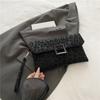 Bolso de Hombro Cruzado Cuadrado Pequeño de Moda Francés Elegante de Moda para Mujer Verano 2025 Nuevo Estilo Simple