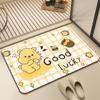Alfombrilla Absorbente para Suelo de Baño 2025 Nuevo Winnie the Pooh Alfombrilla para Suelo de Baño Antideslizante Felpudo Resistente a Manchas Alfombrilla sin Lavado
