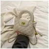 Nicho francês Rhomboid Chain Bag Feminino 2024 Nova Primavera e Verão Moda Bolsa Commuter Shoulder Crossbody Small Bag