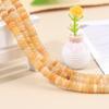 6*2mm Cuentas Espaciadoras de Ábaco de Jade de Cristal Natural Cuentas Sueltas DIY Pulsera Collar Espaciador Accesorios de Joyería Venta al por Mayor