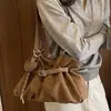 Ruien 2026 Nuevo Estilo Coreano Bolso de Hombro Único Bolso Tote Moda Simple Plisado Bolso Nube Gran Capacidad Moderno