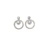 Pendientes Sencillos de Perlas de Imitación Estilo Coreano para Mujer, Pendientes Versátiles de Circonita Microincrustada de Moda, Joyería para Orejas de Lujo Ligero y de Alta Gama al por Mayor