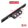Sistema Integrado de Mosquitero para Ventana de Aluminio de Puente Roto Actuador para Puertas y Ventanas Caja de Cerradura para Ventana Batiente de Aleación de Aluminio 25 Accesorios de Ferretería Bidireccionales