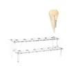 Soporte Transparente de Acrílico para Cono de Helado Soporte para Colocar Conos Crujientes Palomitas Soporte para Helados