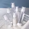 Conjunto de Frascos Dosadores para Viagem a Vácuo, Frasco Spray Pequeno Tipo Pressão, Frasco Spray, Frasco Spray Hidratante de Água Cosmética, Frasco Vazio para Loção