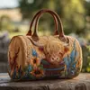 2026 Nuevo Modelo de Sitio Web Independiente Transfronterizo Serie Vaca Bolsa de Viaje Acolchada Portátil de Corta Distancia Bolsa Multifuncional Deportiva para Fitness
