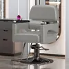 Silla de barbería, asiento para salón de peluquería, se puede reclinar, girar y ajustar en altura, silla especializada para permanentes y tintes, silla de salón de peluquería