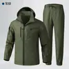 Ropa de Trabajo Camuflajeada para Hombre de Primavera y Otoño, Traje de Protección Laboral Resistente a Rayones y al Desgaste, Set Nuevo Engrosado con Pantalones para Obra de Construcción, Mantenimiento y Reparación de Automóviles