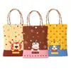 Nueva bolsa de regalo de cumpleaños para niños, linda bolsa de regalo de dibujos animados para bebé de un mes de jardín de infantes, bolsa de regalo de embalaje portátil