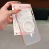 Funda magnética para teléfono con diseño de niebla helada corrugada, adecuada para Xiaomi 17Promax, moderna, K80Pro, banda de borde anticaída, 17Pro