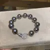 Pulseira Redonda de Pérolas com Contas, Estilo Francês, Pulseira Exquisita, Luxo Leve, Sensação de Alto Padrão, Design de Nicho, Joia de Mão para Mulheres