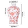 Jingdezhen Pastoral Cerámica Florero Ciruela Adornos Chino Entrada Arreglo Floral Retro Sala de Estar Adornos Decoración del Hogar