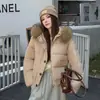 Jaqueta de Algodão com Capuz para o Inverno 2026, Moderna e Versátil, Simples, Quente, Estilosa, Casaco Puffer Estilo Coreano, Casaco de Algodão Feminino