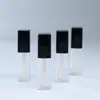 Botella cuadrada de esmalte labial, capacidad pequeña, material PETG, compacta y portátil, tubo vacío de brillo labial, venta directa del fabricante, venta al por mayor de tubos para bálsamo labial