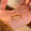 Anel de Prata Esterlina S925 Estilo Igual Vintage Dourado Escovado Folha de Espiga de Trigo Anel de Dedo Único de Alta Qualidade para Mulheres Anel de Dedo de Comida