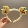 Diadema de Pingüino de Peluche Lindo para Otoño e Invierno, Cabeza de Pez, Celebridad de Internet Femenina, Cara de Dibujos Animados, Para Lavado de Cara, Maquillaje, Presionar el Cabello, Diadema Nueva, Pasador de Pelo, Diadema