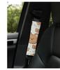 Almofada do assento do carro urso dos desenhos animados Ice Silk almofada do assento do carro do verão universal respirável e ventilado almofada do assento interior do carro