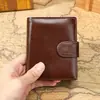 Cartera corta de cuero genuino más vendida transfronteriza, antirrobo, piel de vaca de primera capa, billetera vertical multifuncional con múltiples ranuras para tarjetas