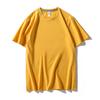 Camiseta Oversized de Manga Curta com Gola Redonda e Estampa para Casais, Tecido Ice Silk (Seda de Gelo), Estilo Coreano, Solta e Moderna, Algodão Ice Porcelain, Transfronteiriça