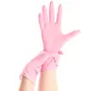 Guantes de nitrilo, longitud extendida, duraderos, desechables, engrosados para uso diario, resistentes al aceite, para tareas del hogar, limpieza de cocina, lavado de platos, grado alimenticio