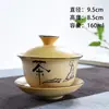 Nine Residence Cerámica Gaiwan Taza de Té Cuenco de Té Celadón Juego de Té Tapa Repuesto Kung Fu Sancai Grande Fábrica de Porcelana Blanca Dehua