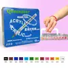 Marcador de acrílico líquido directo pluma para graffiti pintura profesional impermeable no se corre especial para estudiantes pintado a mano secado rápido
