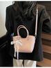 Bolso Tote Retro Transfronterizo para Viajero Nuevo Estilo Coreano Moda Bolso de Hombro de Gran Capacidad Textura Simple Cesta de Verduras