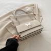 Bolso con Elemento de Mariposa de Moda para Mujer 2024 Primavera y Verano Nuevo Gran Capacidad Casual Cadena Hombro Bandolera Pequeño Bolso Cuadrado