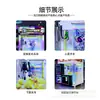 Máquina de Garra de Muñecas Transfronteriza Padre-Hijo, para Dos Jugadores, con Código QR y Operación por Monedas, Fábrica de Máquinas Comerciales de Cajas Sorpresa de Snacks