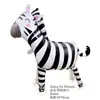Globos de Foil de Animales Caminantes de Moda con Ruedas, Decoración de Accesorios para Fotos de Mascotas Infantiles para Fiestas de Cumpleaños de Dibujos Animados