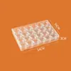 Botella de plástico transparente para cosméticos, muestra pequeña, para viaje, crema de prueba, conjunto combinado