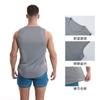 Colete esportivo de secagem rápida para maratona de verão, colete masculino sem mangas, treino de corrida, basquete, colete fitness solto