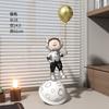 Hucha original con forma de gato espacial Moon Walk, decoración de escritorio, mueble de TV para oficina, mueble de vino, decoración de entrada